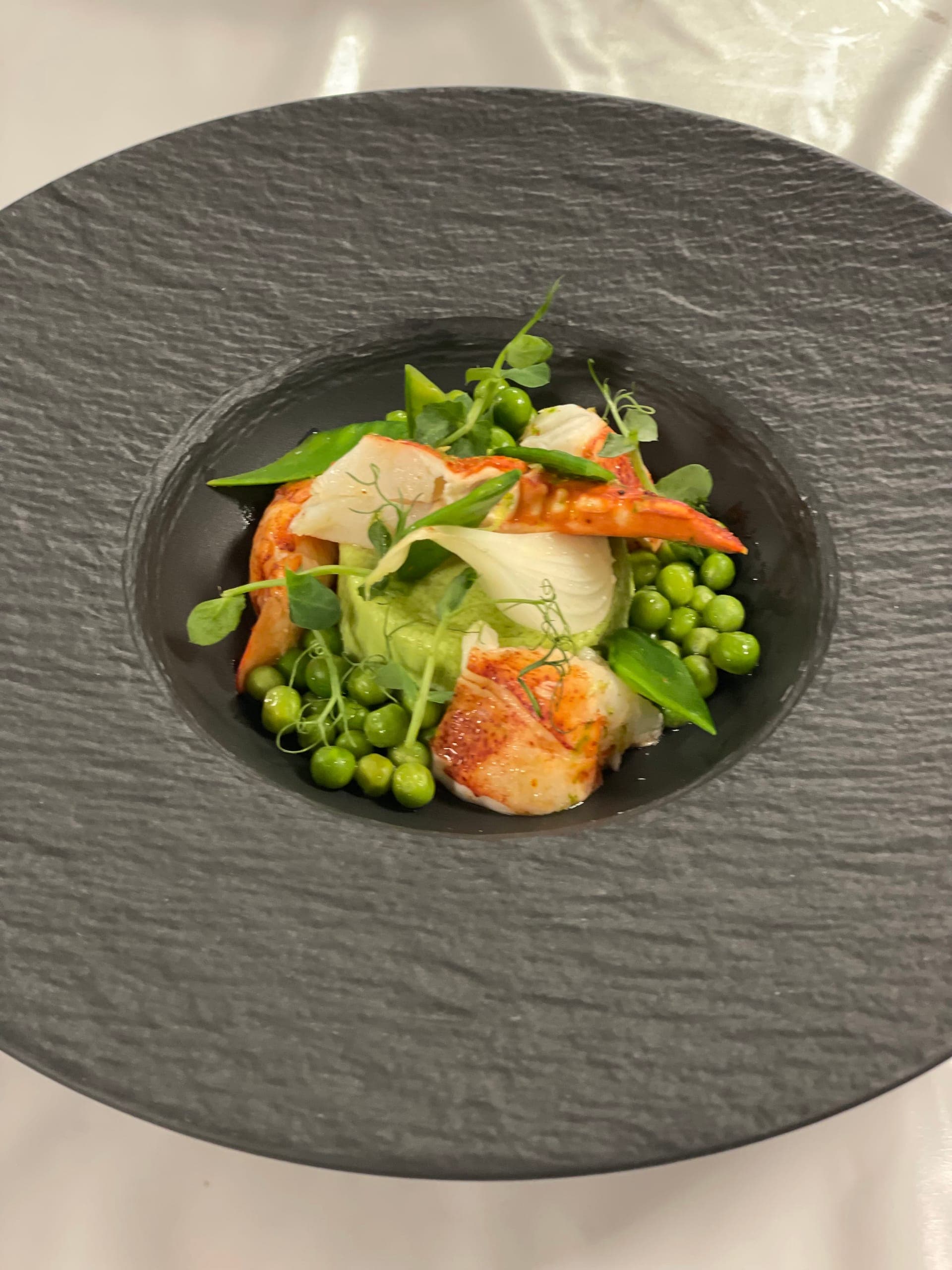 Création culinaire du Chef Axel Montfort