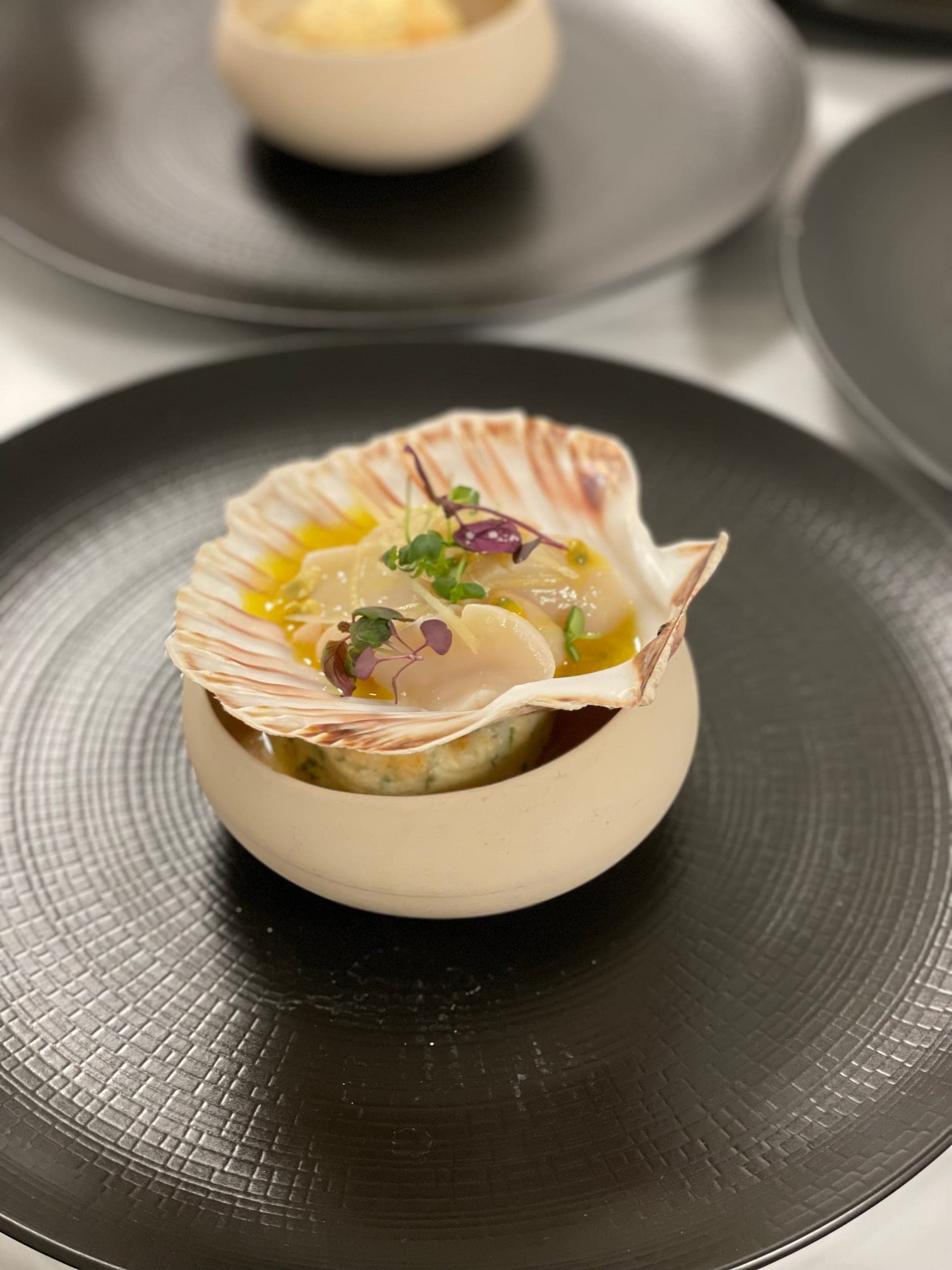 Création culinaire du Chef Axel Montfort