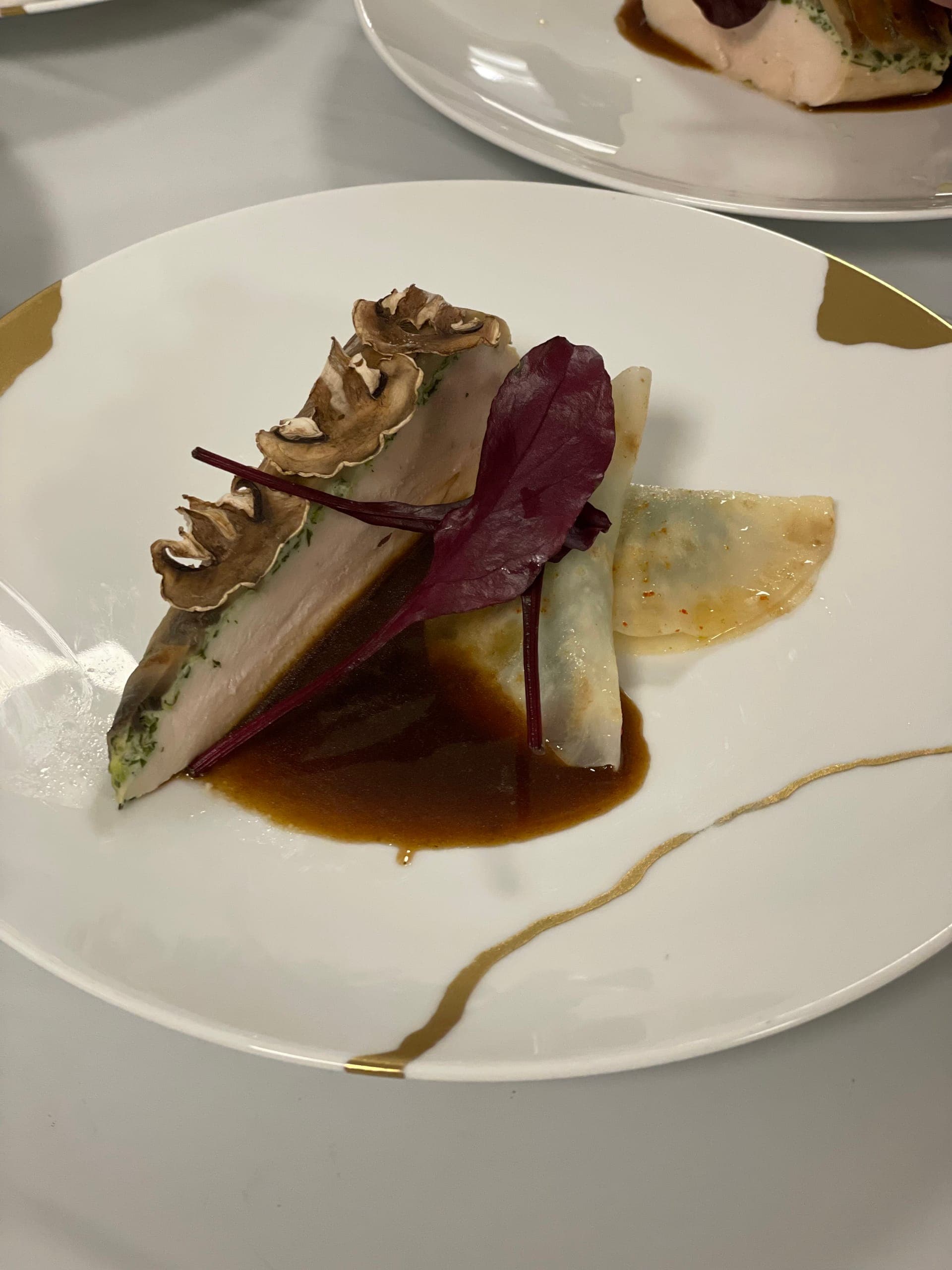 Création culinaire du Chef Axel Montfort