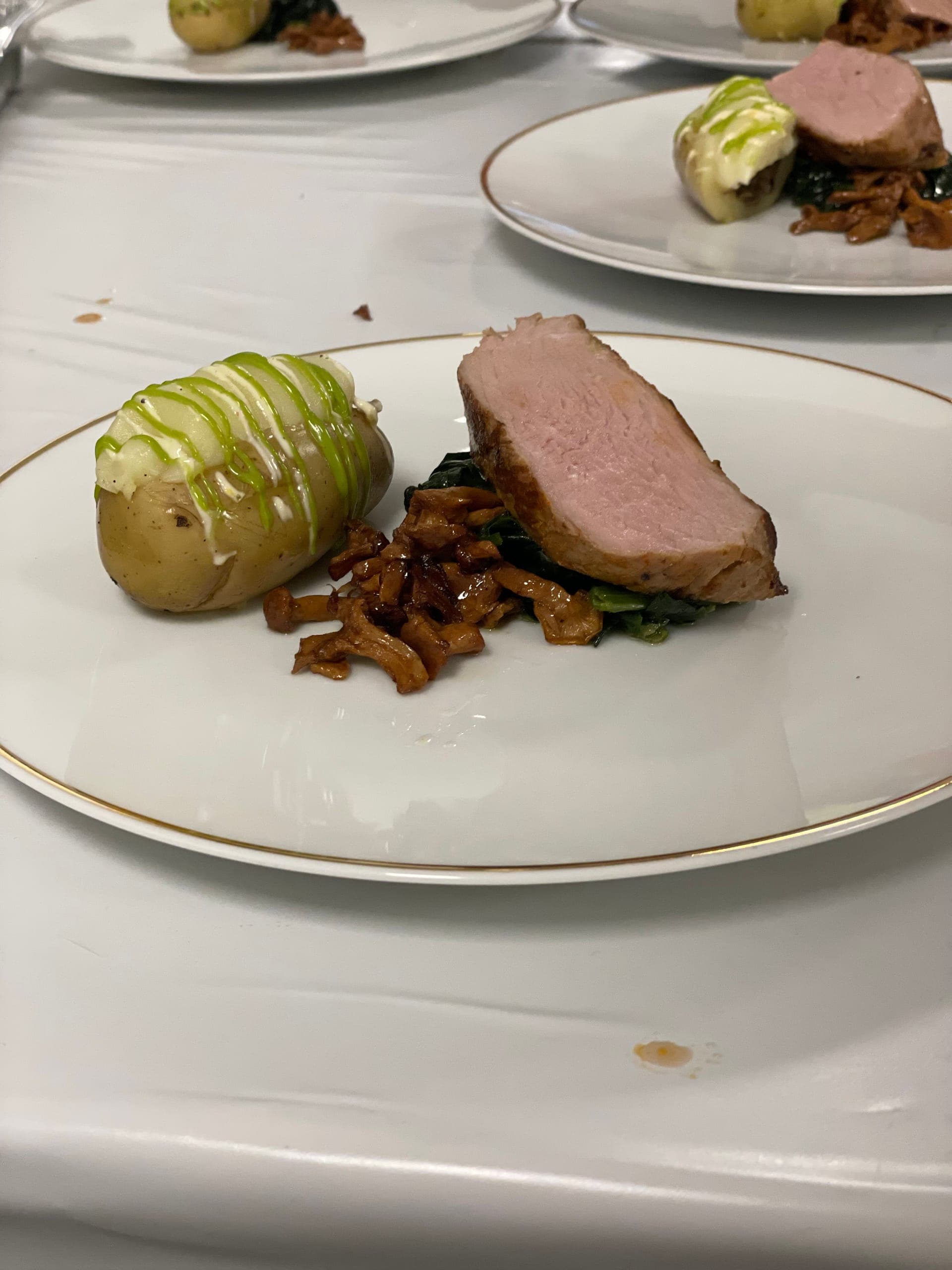 Création culinaire du Chef Axel Montfort