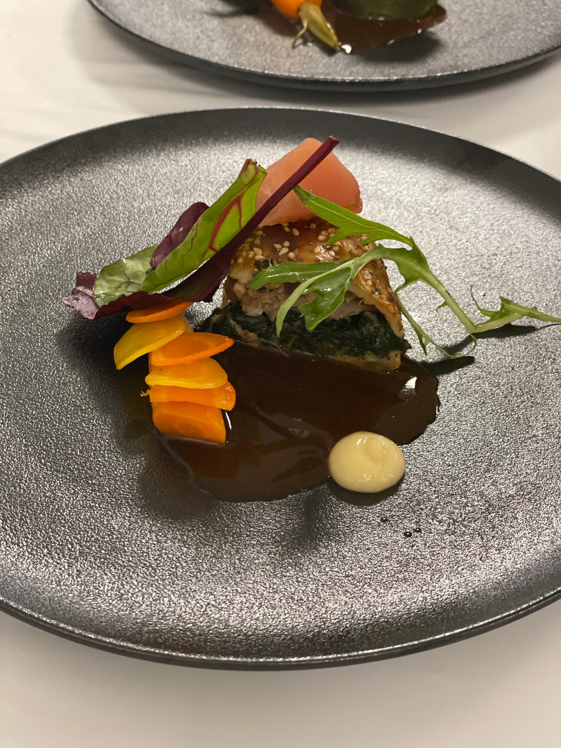 Création culinaire du Chef Axel Montfort