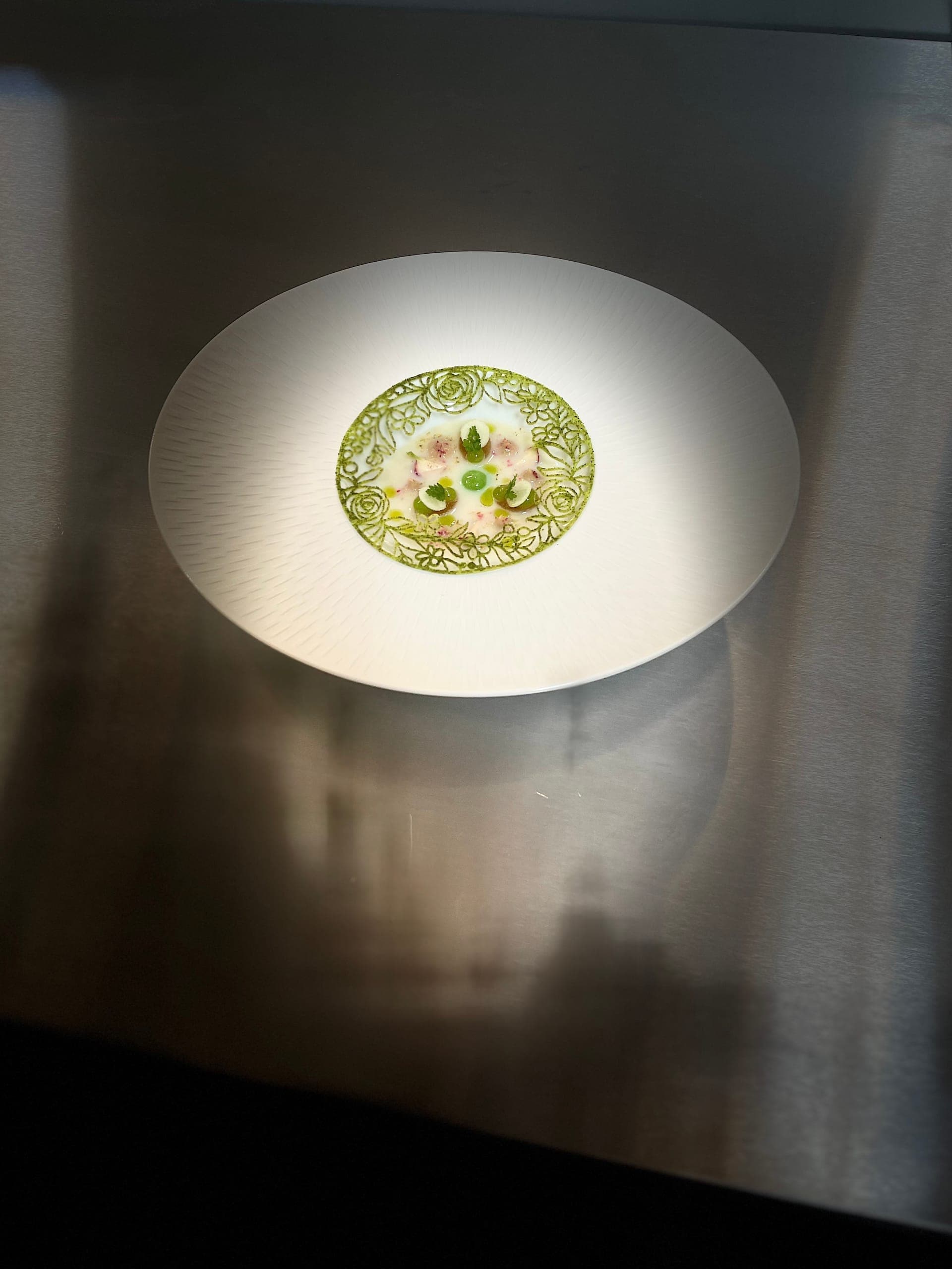 Création culinaire du Chef Axel Montfort