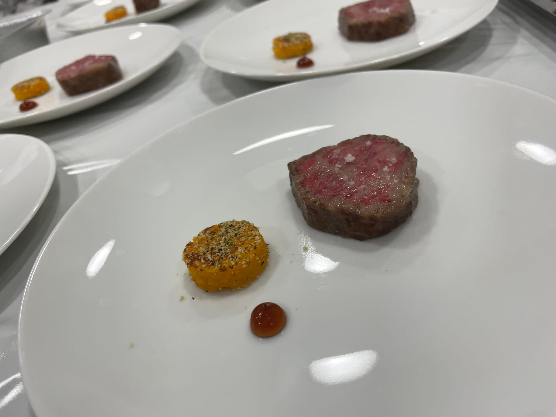 Création culinaire du Chef Axel Montfort