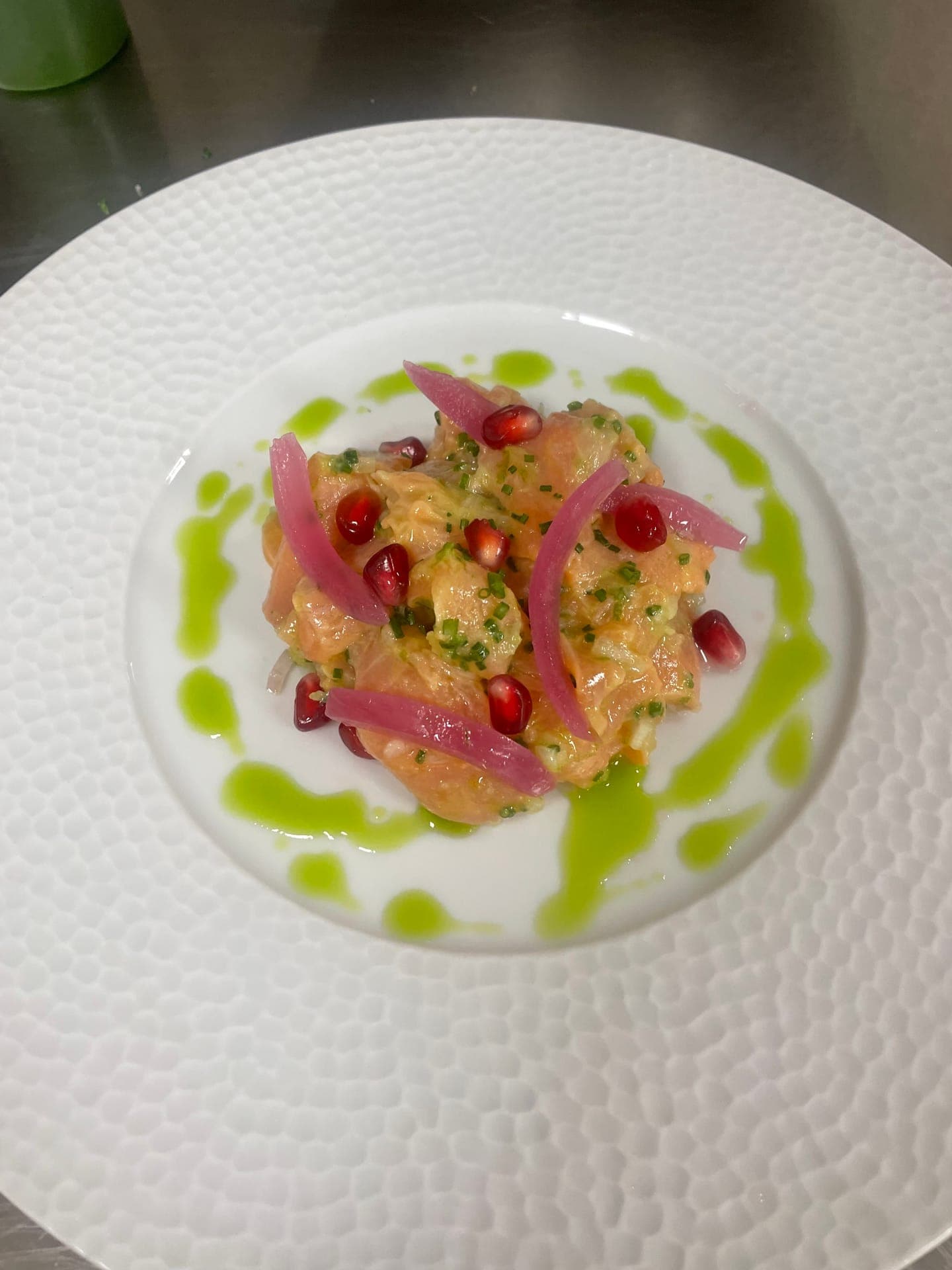 Création culinaire du Chef Axel Montfort