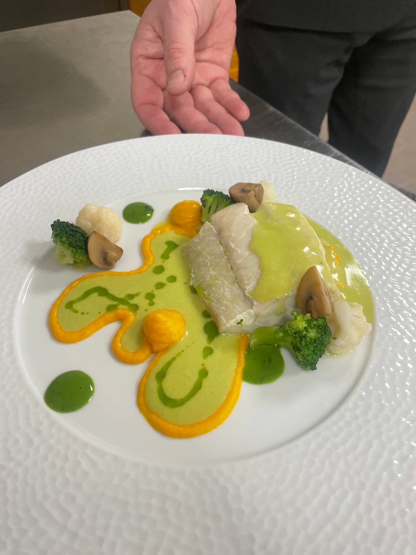 Création culinaire du Chef Axel Montfort