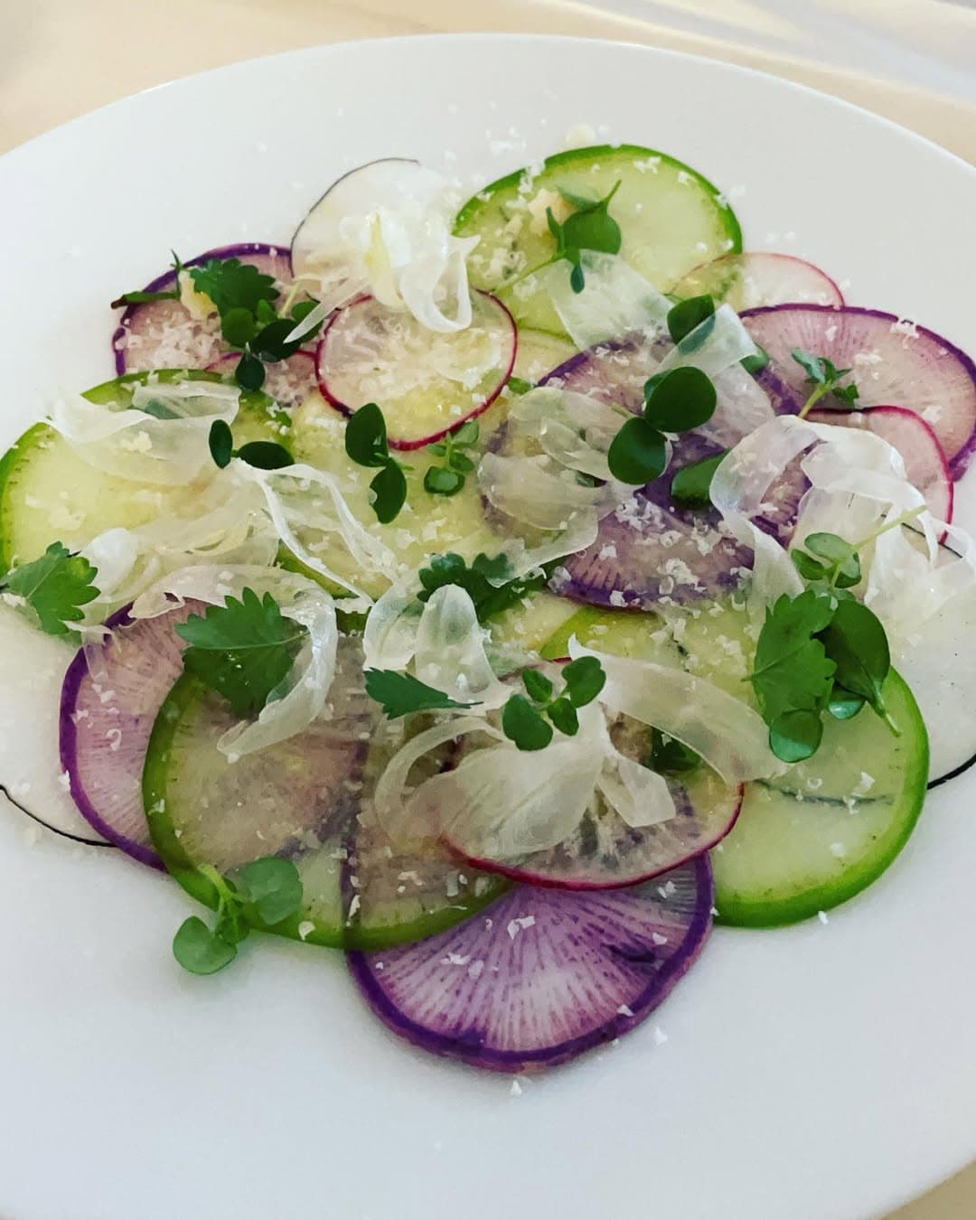 Gourmet plant-based menu organic local ingredients Miami chef